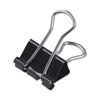 Binder Clips In Dispenser Tub, Small, Black/silver, 40/pack