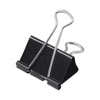 <strong>Universal®</strong><br />Binder Clip Zip-Seal Bag Value Pack, Large, Black/Silver, 36/Pack