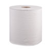 Hardwound Roll Towels, 8 X 600 Ft, White, 12 Rolls/carton