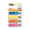 Highlighting Page Flags, 4 Bright Colors, 4 Dispensers, 1/2" X 1 3/4", 35/color