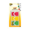 Arrow 1" Prioritization Page Flags, Red/yellow/green, 60/pack