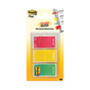 Arrow Message 1" Prioritization Page Flags, "to Do", Red/yellow/green, 60/pack