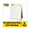 Original Tabletop Easel Pad with Self-Stick Sheets, Unruled, 20 x 23, White, 20 Sheets
