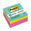 <strong>Post-it® Notes</strong><br />Original Cubes, 3" x 3", Aqua Wave Collection, 400 Sheets/Cube