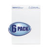 Easel Pad, Unruled, 25 x 30, White, 30 Sheets, 6/Pack
