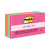 <strong>Post-it® Notes</strong><br />Original Pads in Poptimistic Collection Colors, Note Ruled, 3" x 5", 100 Sheets/Pad, 5 Pads/Pack