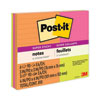<strong>Post-it® Notes Super Sticky</strong><br />Pads in Energy Boost Collection Colors, (6) Unruled 3" x 3" Pads, (3) Note Ruled 4" x 6" Pads, 90 Sheets/Pad, 9 Pads/Set