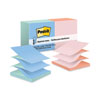 Original Pop-up Refill, Beachside Cafe Collection Alternating-Color Value Pack, 3" x 3", 100 Sheets/Pad, 12 Pads/Pack