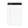 <strong>Universal®</strong><br />Premium Ruled Writing Pads with Heavy-Duty Back, Narrow Rule, Black Headband, 50 White 5 x 8 Sheets, 12/Pack