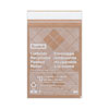 Curbside Recyclable Padded Mailer, #0, Bubble Cushion, Self-Adhesive Closure, 7 x 11.25, Natural Kraft, 100/Carton