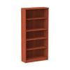 Alera Valencia Series Bookcase, Five-Shelf, 31.75w x 14d x 64.75h, Medium Cherry