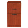 <strong>Alera®</strong><br />Alera Valencia Series Full Pedestal File, Left/Right, 3-Drawers: Box/Box/File, Legal/Letter, Cherry, 15.63" x 20.5" x 28.5"