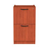 <strong>Alera®</strong><br />Alera Valencia Series Full Pedestal File, Left/Right, 2 Legal/Letter-Size File Drawers, Medium Cherry, 15.63" x 20.5" x 28.5"