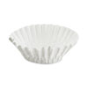 <strong>Coffee Pro</strong><br />Basket Filters for Drip Coffeemakers, 10 to 12 Cup Size, White, 200/Pack