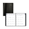 <strong>Blueline®</strong><br />Academic Monthly Planner, 11 x 8.5, Black Cover, 14-Month (July to Aug): 2023 to 2024
