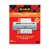 <strong>Scotch™</strong><br />Laminating Pouches, 3 mil, 9" x 11.5", Gloss Clear, 50/Pack