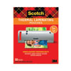<strong>Scotch™</strong><br />Laminating Pouches, 5 mil, 9" x 11.5", Gloss Clear, 50/Pack