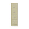 Vertical Letter File Cabinet, 4 Letter-Size File Drawers, Putty, 15 x 26.5 x 52
