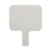 Dry Erase Paddle, 9.75 x 8, White Surface, 12/Pack