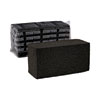 Grill Brick, 8 x 4, Black, 12/Carton