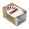 Self-Adhesive Packing List Envelope, 4.5 X 5.5, Clear/orange, 1,000/carton