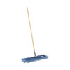 <strong>Boardwalk®</strong><br />Dry Mopping Kit, 24 x 5 Blue Synthetic Head, 60" Natural Wood/Metal Handle