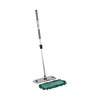 <strong>Boardwalk®</strong><br />Microfiber Cleaning Kit, 18" Wide Blue/Green Microfiber Head, 35" to 60" Gray Aluminum Handle