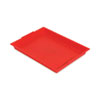 Little Artist Antimicrobial Finger Paint Tray, 16 x 1.8 x 12, Red