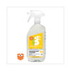 Disinfectant Cleaner, Lemon Scent, 28 oz Bottle, 6/Carton