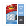 <strong>Command™</strong><br />Clear Hooks and Strips, Mini, Plastic, 0.5 lb Capacity, 6 Hooks and 8 Strips/Pack