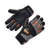 ProFlex 9002 Certified Full-Finger Anti-Vibration Gloves, Black, Small, Pair