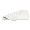 Safti-Grip Latex-Free Vinyl Bath Mat, 14 x 22.5, White, 4/Carton