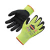 ProFlex 7021 Hi-Vis Nitrile-Coated CR Gloves, Lime, Large, Pair