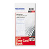 Employee Time Card, Semi-Monthly, 4-1/4 X 8, 100/pad
