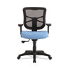 <strong>Alera®</strong><br />Alera Elusion Series Mesh Mid-Back Swivel/Tilt Chair, Supports Up to 275 lb, 17.9" to 21.8" Seat Height, Light Blue Seat