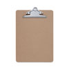 <strong>Universal®</strong><br />Hardboard Clipboard, 1.25" Clip Capacity, Holds 8.5 x 11 Sheets, Brown, 3/Pack