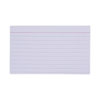 <strong>Universal®</strong><br />Ruled Index Cards, 3 x 5, White, 100/Pack