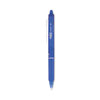 <strong>Pilot®</strong><br />FriXion Clicker Erasable Gel Pen, Retractable, Fine 0.7 mm, Blue Ink, Blue Barrel