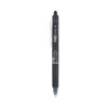 <strong>Pilot®</strong><br />FriXion Clicker Erasable Gel Pen, Retractable, Fine 0.7 mm, Black Ink, Black Barrel