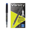 Varsity Fountain Pen, Medium 1 mm, Blue Ink, Gray Pattern Wrap
