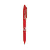<strong>Pilot®</strong><br />FriXion Ball Erasable Gel Pen, Stick, Fine 0.7 mm, Red Ink, Red Barrel