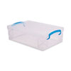 <strong>Advantus</strong><br />Super Stacker Large Pencil Box, Plastic, 9 x 5.5 x 2.62, Clear