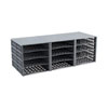 Snap Configurable Tray System, 12 Compartments, 22.75 x 9.75 x 13, Gray