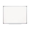 <strong>MasterVision®</strong><br />Earth Gold Ultra Magnetic Dry Erase Boards, 36 x 48, White Surface, Silver Aluminum Frame