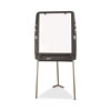 Ingenuity Portable Flipchart Easel with Dry Erase Surface, Resin Surface Frame, 35 x 30 x 73, Charcoal