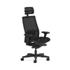 <strong>HON®</strong><br />Ignition 2.0 4-Way Stretch Mesh Back and Seat Task Chair, Supports Up to 300 lb, 17" to 21" Seat, Black Seat, Black Base
