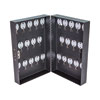 <strong>CONTROLTEK®</strong><br />Combination Lockable Key Cabinet, 28-Key, Metal, Black, 7.75 x 3.25 x 11.5