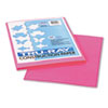 Tru-Ray Construction Paper, 76lb, 9 X 12, Shocking Pink, 50/pack