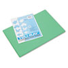 Tru-Ray Construction Paper, 76lb, 12 X 18, Festive Green, 50/pack