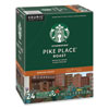 <strong>Starbucks®</strong><br />Pike Place Coffee K-Cups Pack, 24/Box, 4 Box/Carton